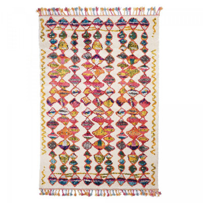 Boutelle Machine Woven Beige Indoor Rug