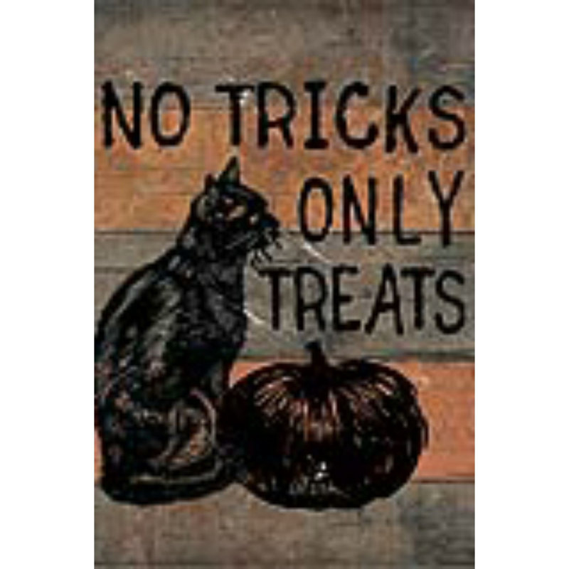 No Tricks - Wrapped Canvas Print, 91cm H x 61cm W x 3.8cm D