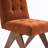 Modern Upholstered Parsons Chair Linen Fabric Tufted Dining Chairs Armless Side Chair Vanity Chair-112556277
