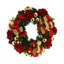 26" Holiday Wreath With Hydrangeas, Ornaments And Bows