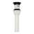 Single-Hole Single-handle Bathroom Faucet with Drain Assembly-88369100