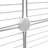 Southbridge 49.2 in. Iron Flat Top Floor