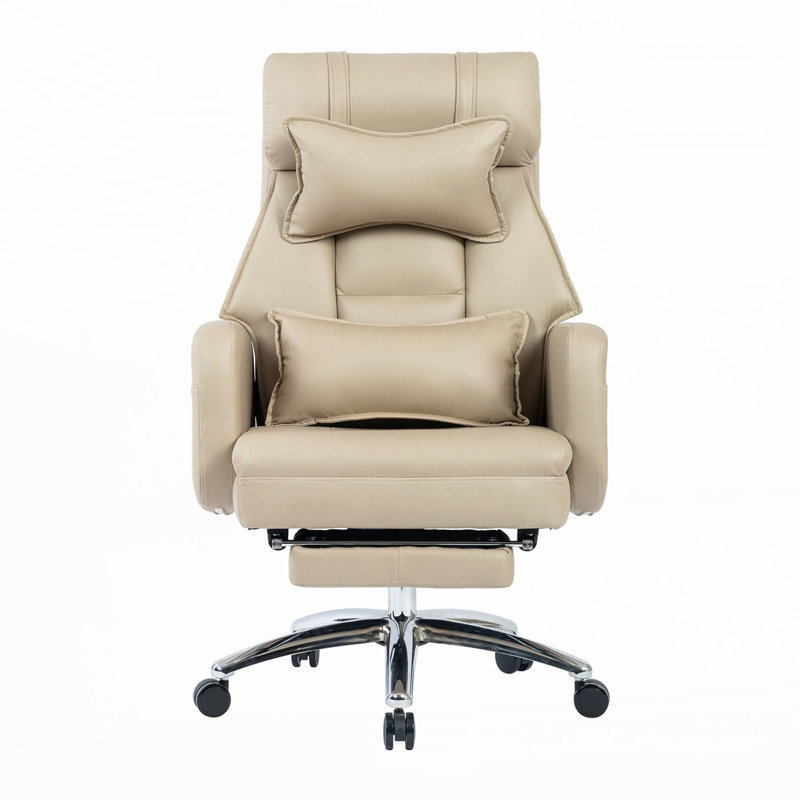 Swivel Ergonomic Office Chair, Beige