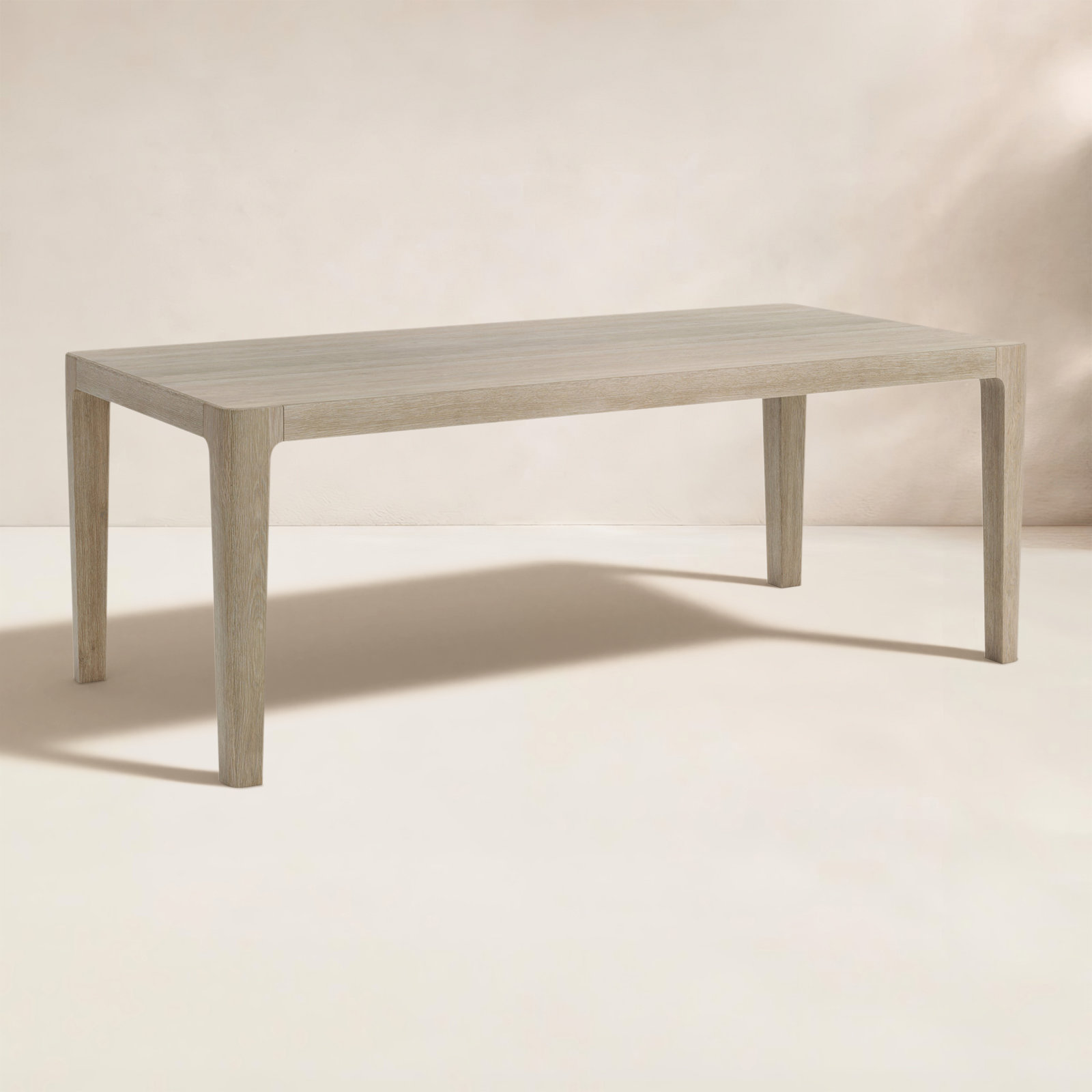 Talley 79'' Teak Outdoor Dining Table