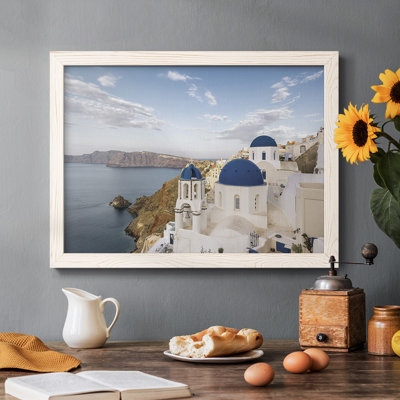 Santorini View, reproduction d'art sur toile