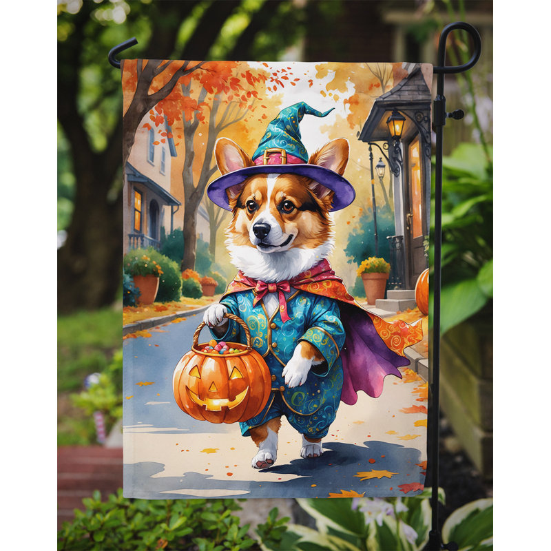 Drapeau du jardin Mastiff, Corgi