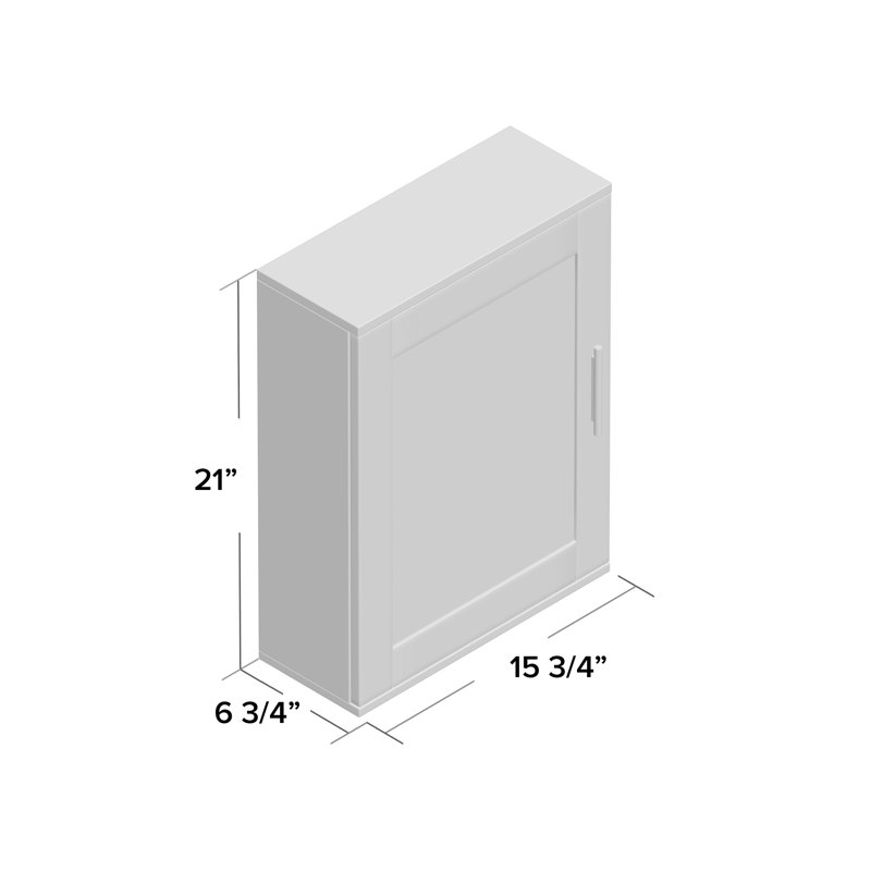 Bibiana Solid Wood Bathroom Cabinet