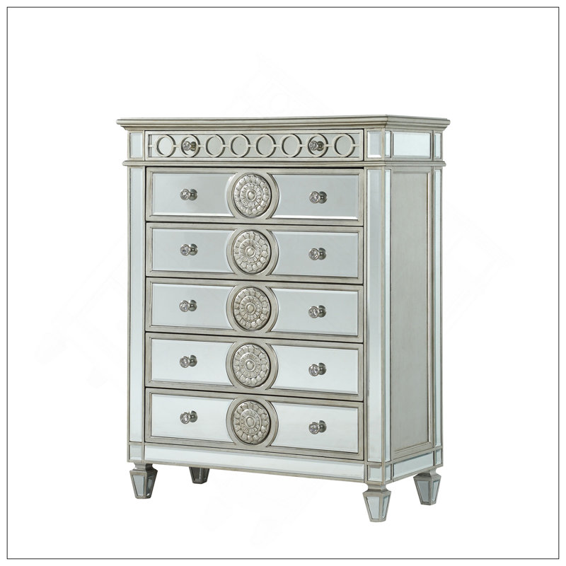 Commode à finition miroir Varian