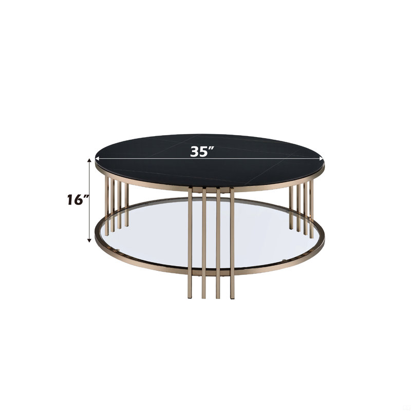 Table basse ronde