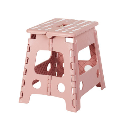 Letyton 1 - Step Plastic Lightweight Folding Step Stool