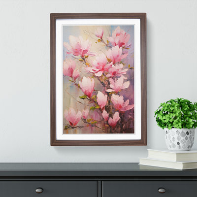 Floral Impressionism Framed Print