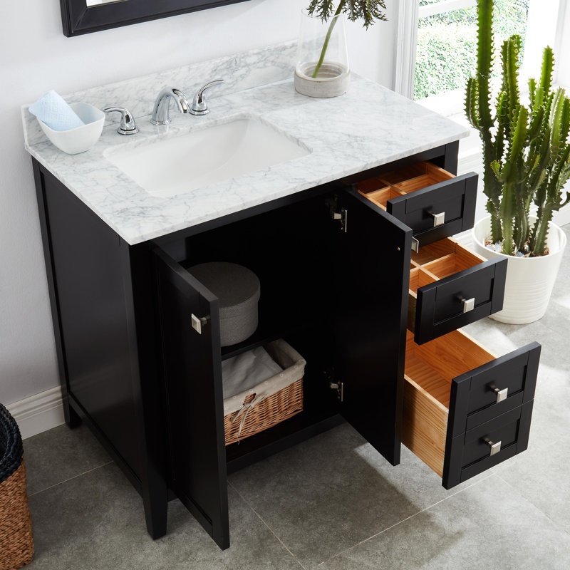 Ensemble de meuble-lavabo simple 36 po Naida