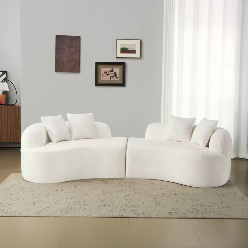 Canapé Curved, Blanc