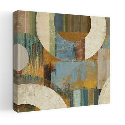 Division II Abstract Geometric Modern Art