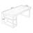 Taupe Brown Rectangular Solid Wood Executive Desk-308797401-308797400