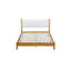 Grand lit plateforme tapissier Boucle