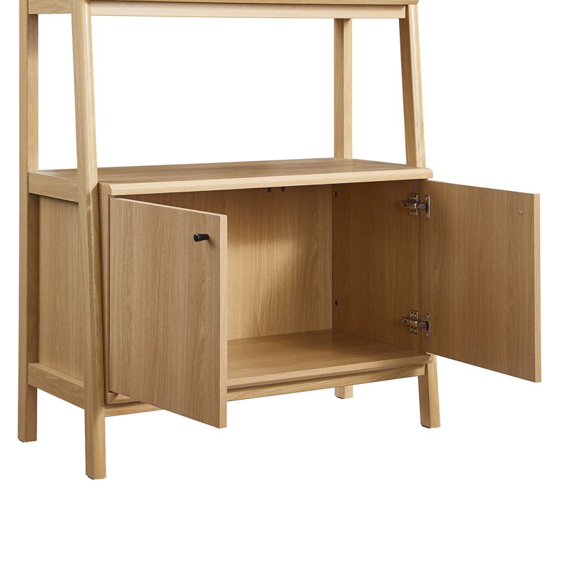 Modway Bixby 33" Bookshelf, Oak