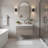 Arlie 24" Single Sink Wall Mounted Bathroom Vanity with Cultured Marble Top-1504293943