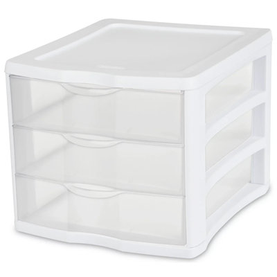 Rangement de table 3 tiroirs Sterilite