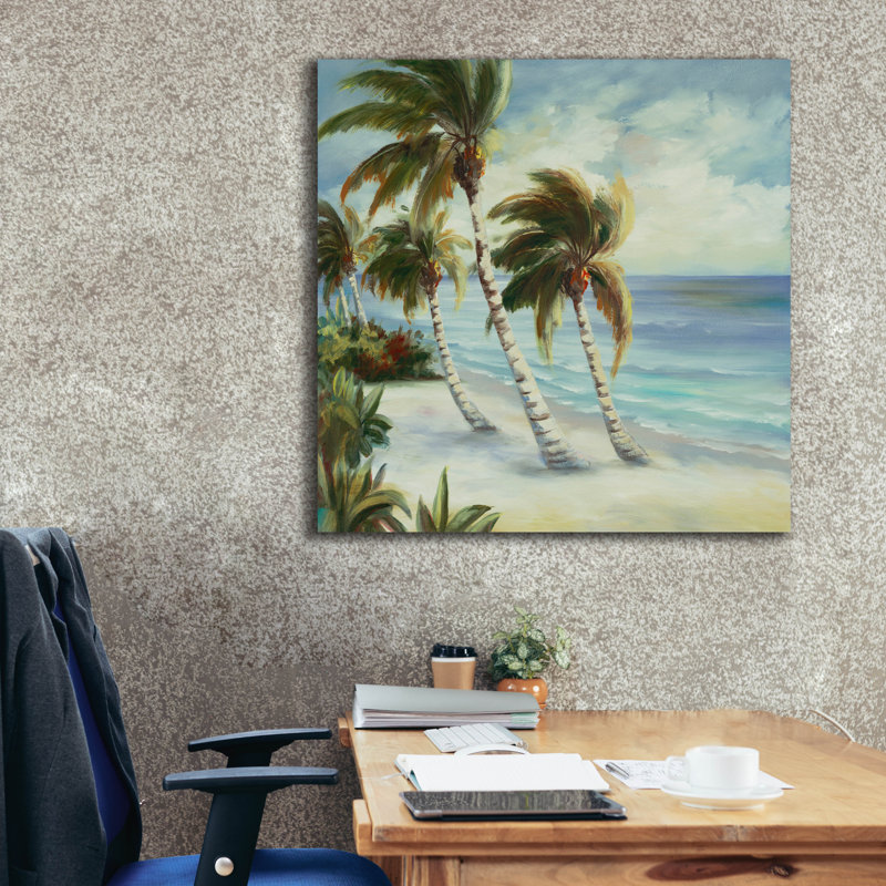  «Tropical 4» par DAG, Inc, art mural sur toile, 37 po x 37 po