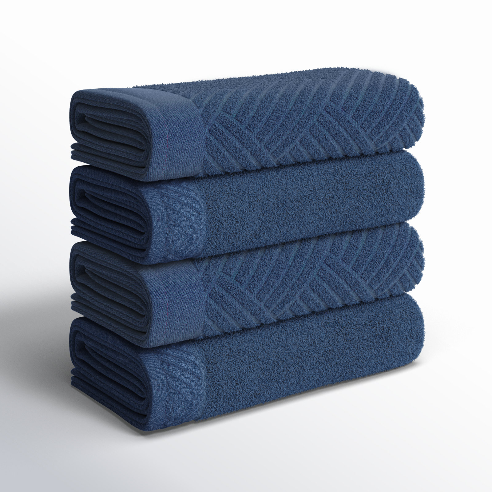 Osterley Egyptian Cotton Bath Towels, Royal Blue