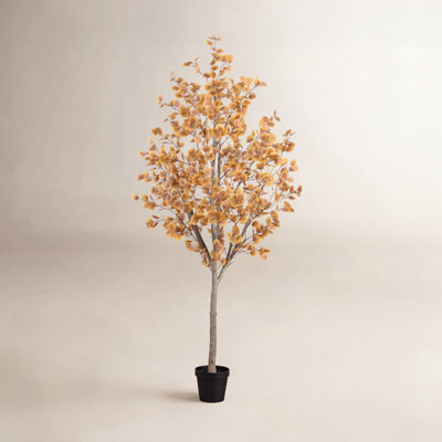 Artificial Autumn Fall Eucalyptus Tree