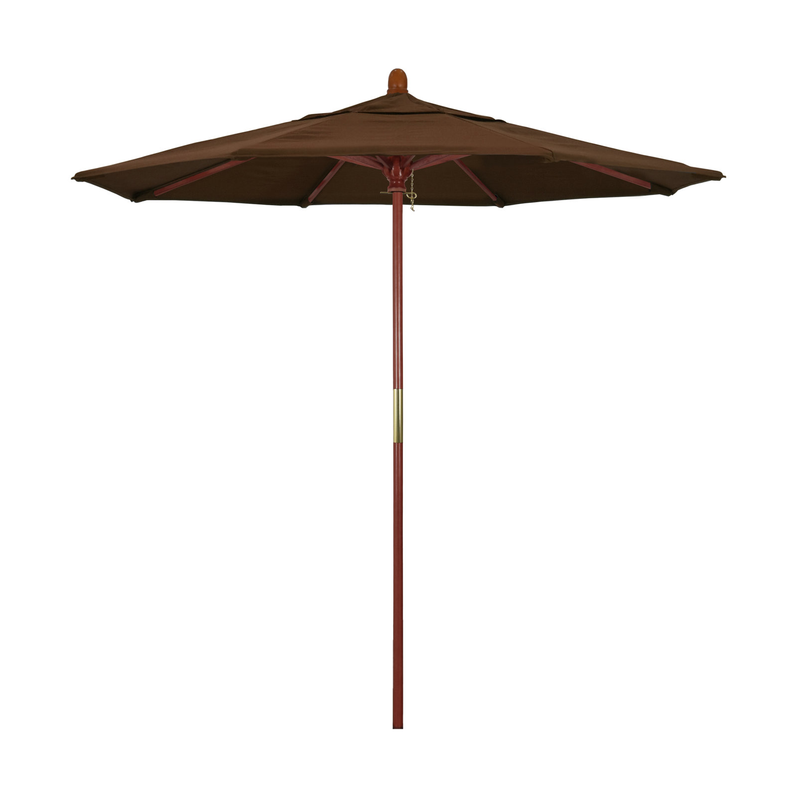 Manford 90'' Outdoor Umbrella, Mocha Performance Canvas