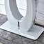 Table de bar rectangulaire de style moderne gris - 47,2 po x 18 po x 29,5 po. Pour la chambre à coucher, l'entrée, le balcon de la maison, le bureau, la salle de bain et un design élégant. Facile à assembler pour les ensembles de salle de bain de balcon-983219072