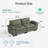 Colbey 90'' Upholstered Modular Cloud Sofa-1244192802-1266527527