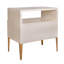 Table de chevet en bois massif 2 tiroirs New York-194911018