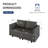 Tomario 61" Upholstered Loveseat With Storage-73474451