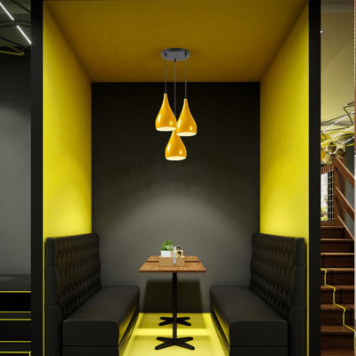 Bohuslava 3 - Light White Pendant