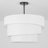 22'' Boho 4 - Tier Hand Woven Pendant Light Flush Mount Ceiling Light