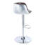 Tabouret de chaise pivotant à hauteur réglable moderne en brun rétro - indispensable pour la salle à manger