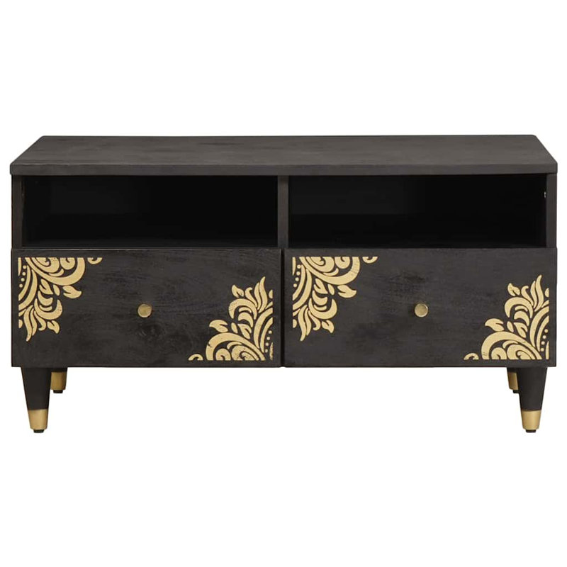 Solid Wood Coffee Table with Storage