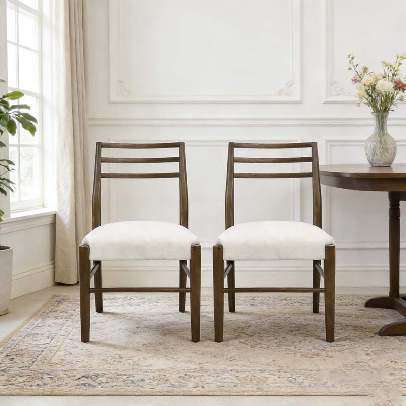 DINING CHAIR WITH LADDER BACK
