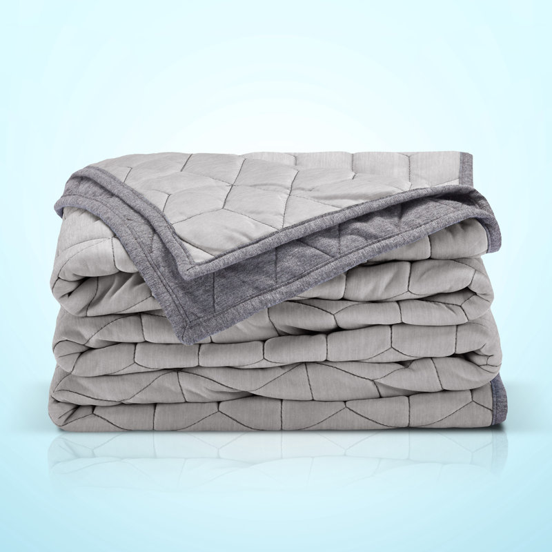 Quilted Throw Blanket, Pink, Twin