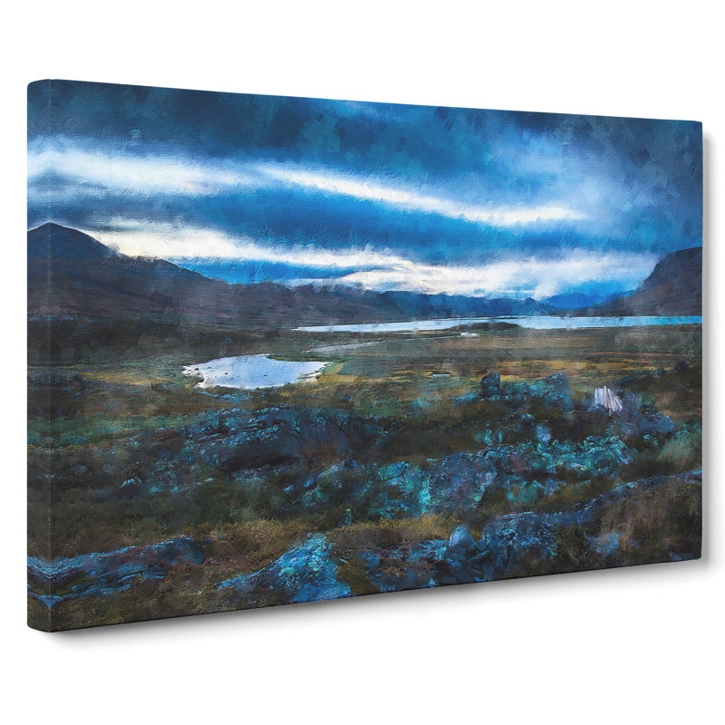 Terrain In Abisko Sweden - Wrapped Canvas, 35cm H x 60cm W x 3cm D