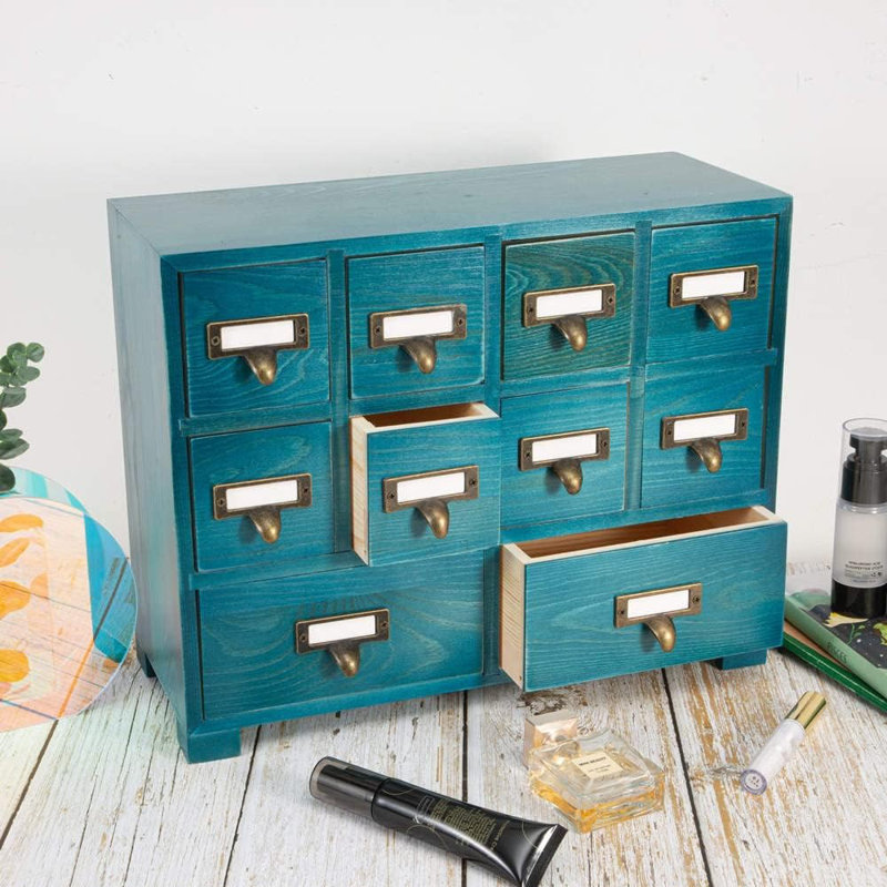 Cabinet d'apothicaire chinois en bois avec ...