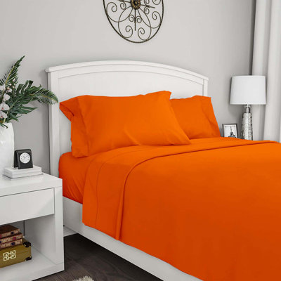  Ensemble de draps 4 pièces en rayonne de bambou simple TG