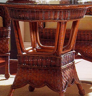 Table de bord d'automne 2400 d'automne avec plateau en verre rond 48 po