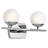 Kaylianie 2-Light Halogen Vanity Light-199666318