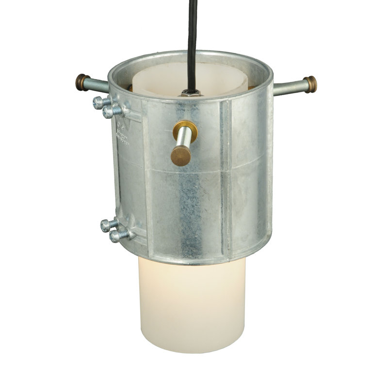 Luminaire suspendu cylindrique à 1 lumière Cilindro