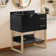 Shampoo Station with Backwash Sink with Faucet, 2 Drawers & Storage Shelf