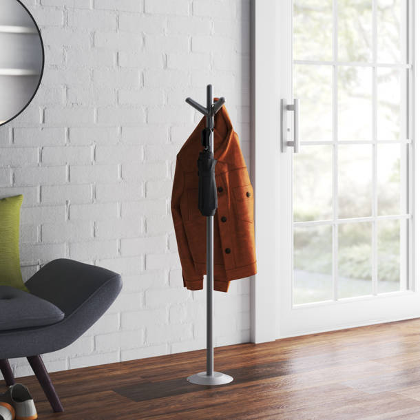 RAK Blizon Freestanding 4 - Hook Coat Rack & Reviews | Wayfair