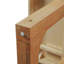 Ensemble de salle à manger à rallonge 5 pièces de style campagnard avec rallonge de 18 po, table en bois rustique de 78 po et 4 chaises rembourrées-382608808