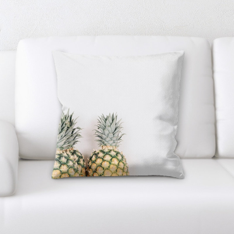 Microsuede Throw Pillow
