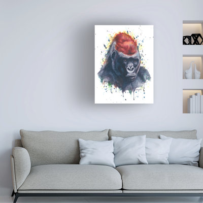 Dave Bartholet Bobo Gorilla Canvas Art