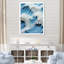 Collage de vagues blanches et bleues - art mural vagues côtières-960803342-960803343