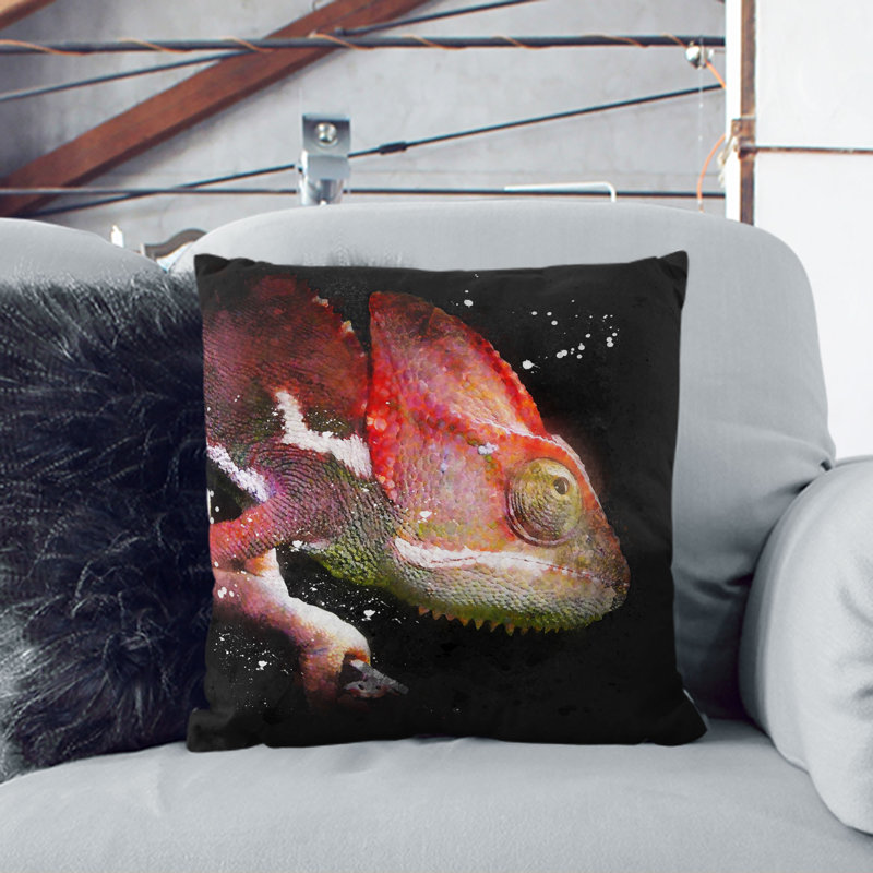 Square Throw Cushion, 40cm H x 40cm W x 15cm D